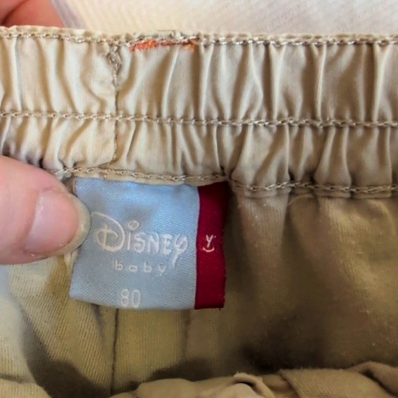 disney winnie the pooh lined cargo track pants size 80 12-18 months baby - Picture 7 of 10